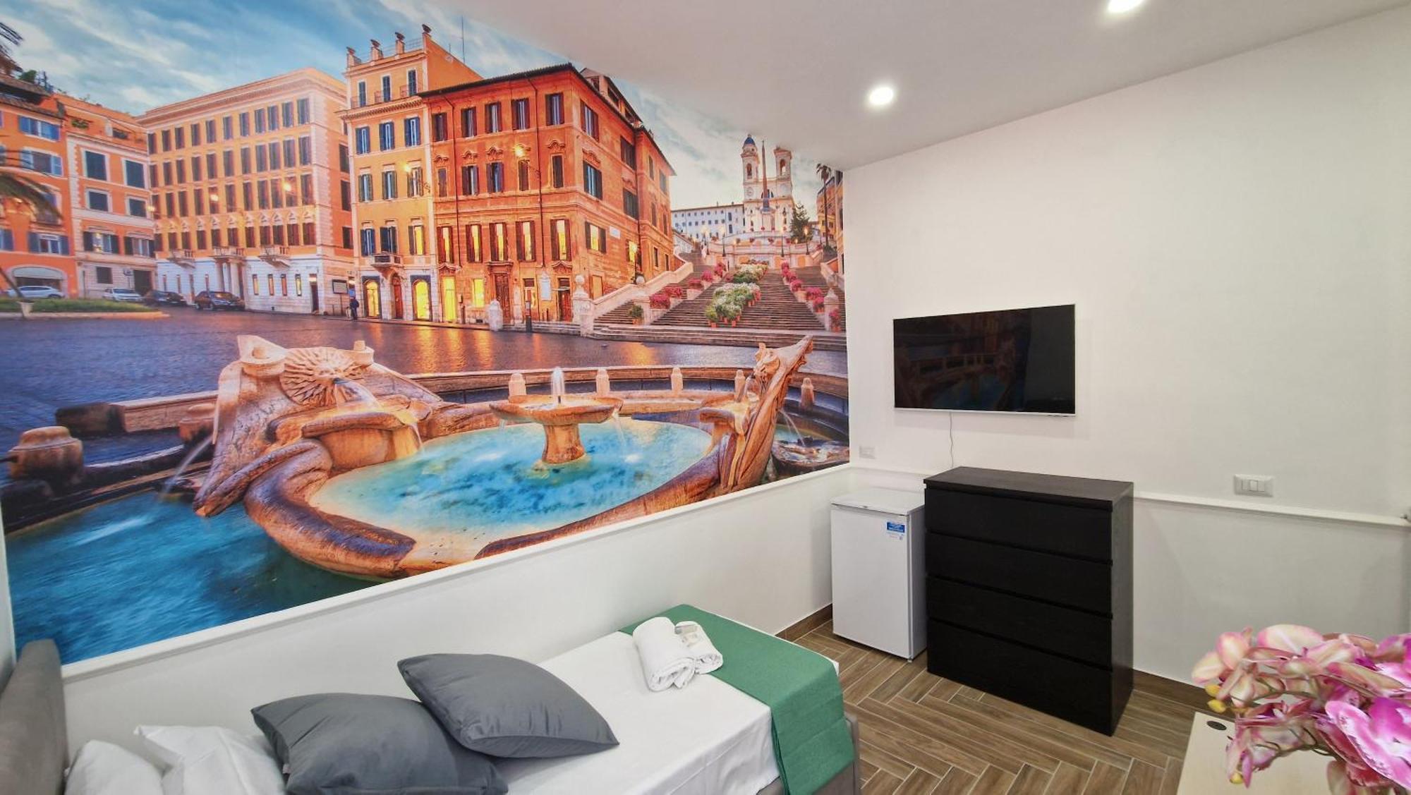 Susy'S Guest House - Room Spagna ローマ エクステリア 写真